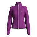 GREAT ESCAPES Roseg Giacca Donna in Micropile Zip Lunga Viola