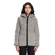 ROCK EXPERIENCE Re.Point Hope Felpa Donna Con Cappuccio in Pile