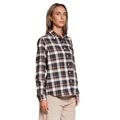 ROCK EXPERIENCE RE.Canazei Fit Camicia Donna Check Black/Sand