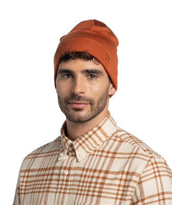 BUFF Berretto Pesante in Lana Merino Cinnamon Unisex