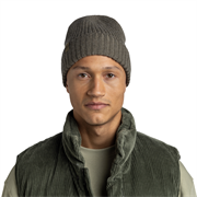 BUFF Berretto Norval Lavorato a Maglia Bark Unisex