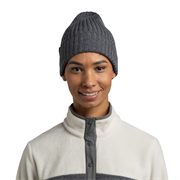 BUFF Berretto Norval Lavorato a Maglia Heather Grey Unisex
