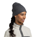 BUFF Berretto Norval Lavorato a Maglia Heather Grey Unisex
