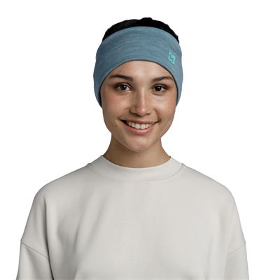 BUFF Fascia Larga Merino Tinta Unita Pool Unisex