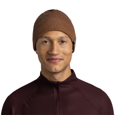 BUFF Berretto Renvi Lavorato a Maglia e in Pile Copper Unisex