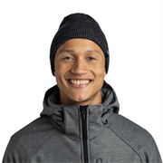 BUFF Berretto Renvi Lavorato a Maglia e in Pile Black Unisex