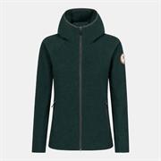 ROCK EXPERIENCE Crystal FZ Pile Donna con Cappuccio Verde