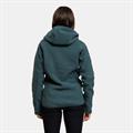 ROCK EXPERIENCE Crystal FZ Pile Donna con Cappuccio Verde