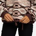 ROCK EXPERIENCE Mika Mock Neck Pile Donna Marrone
