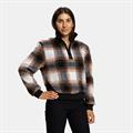 ROCK EXPERIENCE Bloom Mock Neck Pile Donna