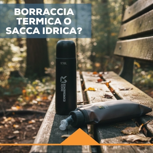 borraccia termica o sacca idrica