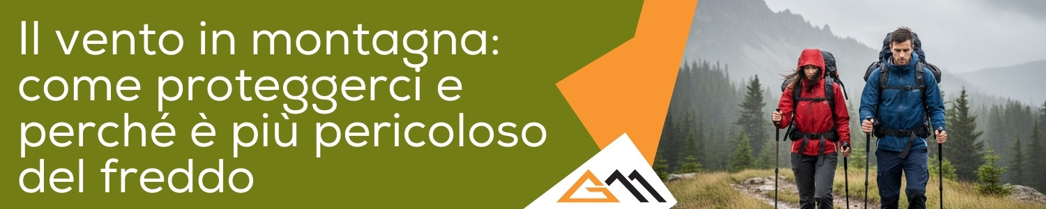 Gestione del vento in montagna