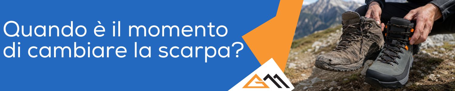 Quando è il momento di cambiare la scarpa?