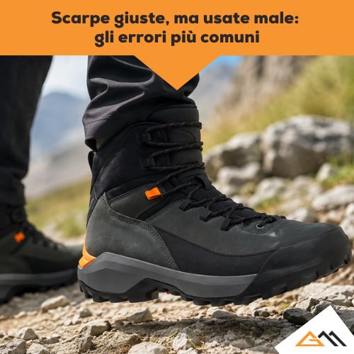 Scarpe giuste, ma usate male: gli errori più comuni