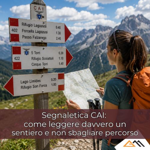 Segnaletica CAI: come leggere davvero un sentiero e non sbagliare percorso