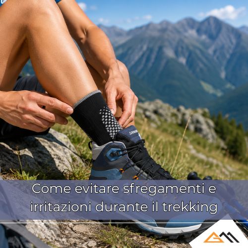 Come evitare sfregamenti e irritazioni durante il trekking