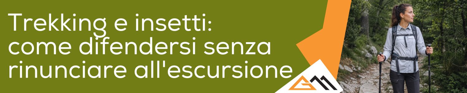 Trekking e insetti: come difendersi senza rinunciare all'escursione