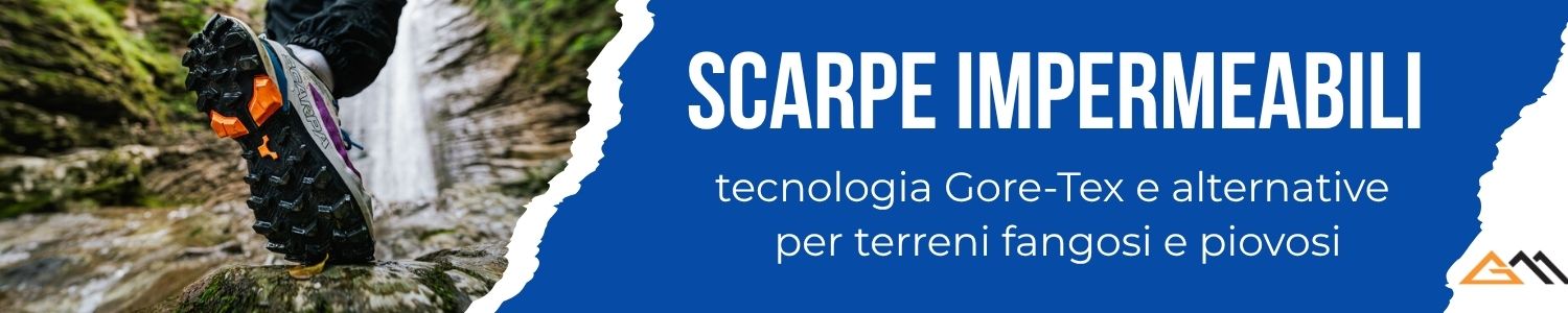scarpe impermeabili da trekking