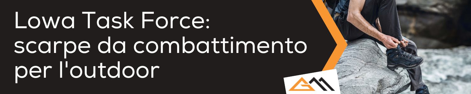 Lowa Task Force: le scarpe da combattimento che uniscono resistenza e comfort per l'outdoor
